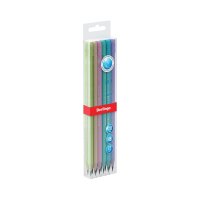 Чернографитный карандаш Berlingo flexy pastel