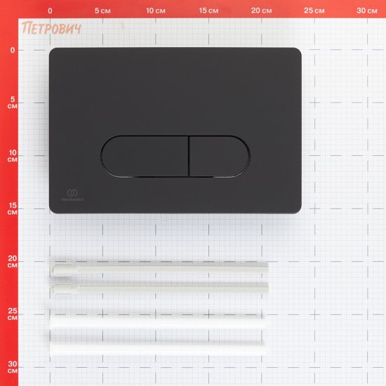 Клавиша смыва для инсталляций Ideal Standard Prosys Oleas черная (R0115A6)