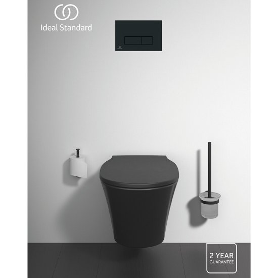 Клавиша смыва для инсталляций Ideal Standard Prosys Oleas черная (R0121A6)
