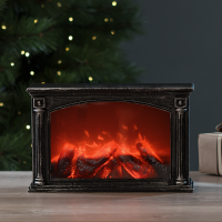 Светодиодный декоративный светильник-камин 