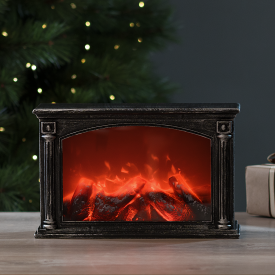 Светодиодный декоративный светильник-камин 