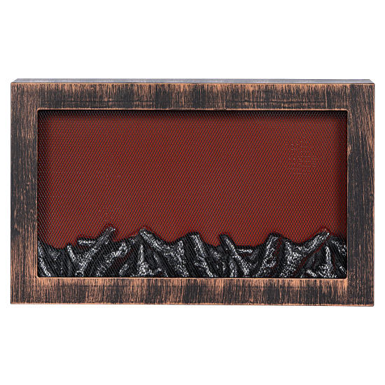 Светодиодный декоративный светильник-камин 