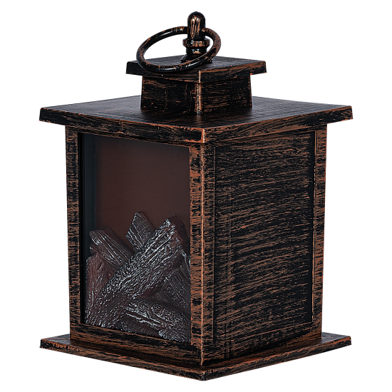 Светодиодный декоративный светильник-камин 