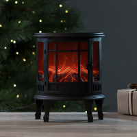 Светодиодный декоративный светильник-камин 