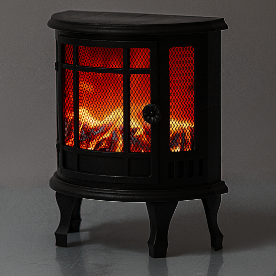 Светодиодный декоративный светильник-камин 