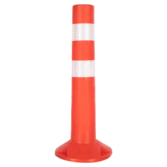 Парковочный столбик 17x45 см красный