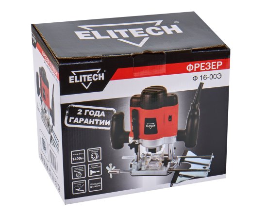 Фрезер сетевой универсальный Elitech 16-00Э, 1400 Вт,