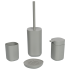 Мыльница Swensa Ping SWP-2421-GR-04 пластик цвет серый