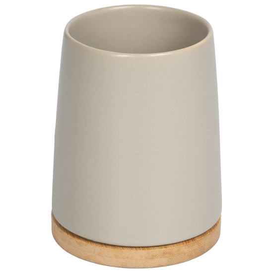 Стакан для зубных щёток Swensa Harry SWC-2501-BG-03 керамика цвет бежевый