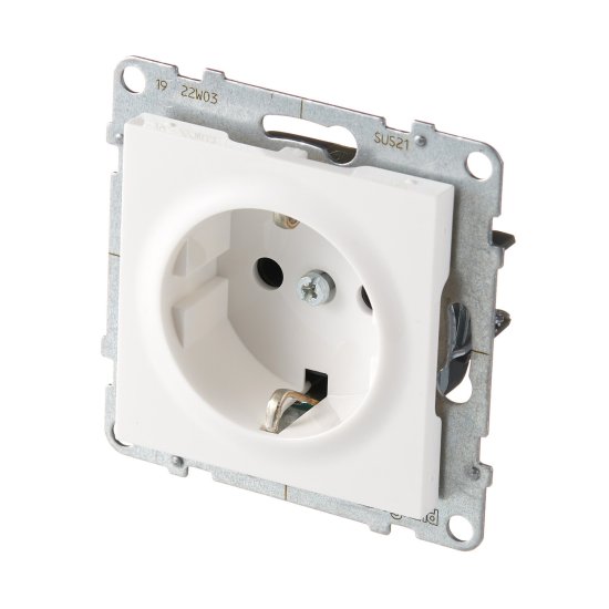 Розетка Legrand Suno встраиваемая белая (721125)