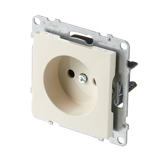 Розетка Legrand Suno встраиваемая слоновая кость (721233)