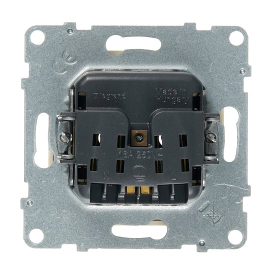 Розетка Legrand Suno встраиваемая слоновая кость (721233)