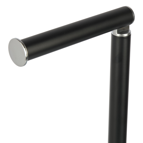 Стойка для туалетной бумаги Swensa Hos Swfl-901-BLK 57 см сталь цвет черный