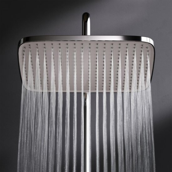 Душевая система AM.PM Func с верхним душем с лейкой со смесителем хром (F078F700)