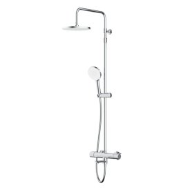 Душевая система AM.PM X-Joy с верхним душем с лейкой с изливом хром (F0785A500)