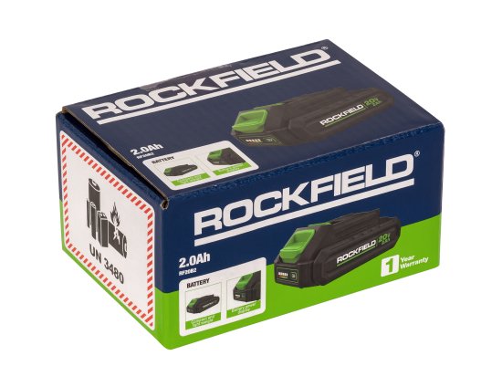 Аккумулятор Rockfield RF20B2, 20 В Li-ion 2 Ач