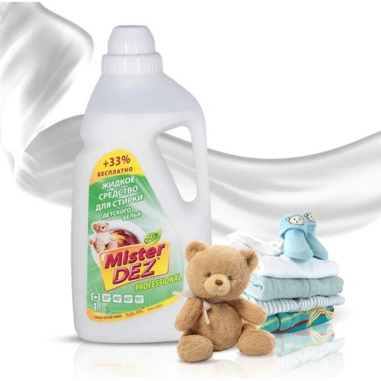 Жидкое средство для стирки детского белья Mister Dez 1067