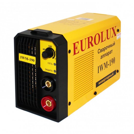 Сварочный аппарат инверторного типа Eurolux IWM190 (65/27) ММА