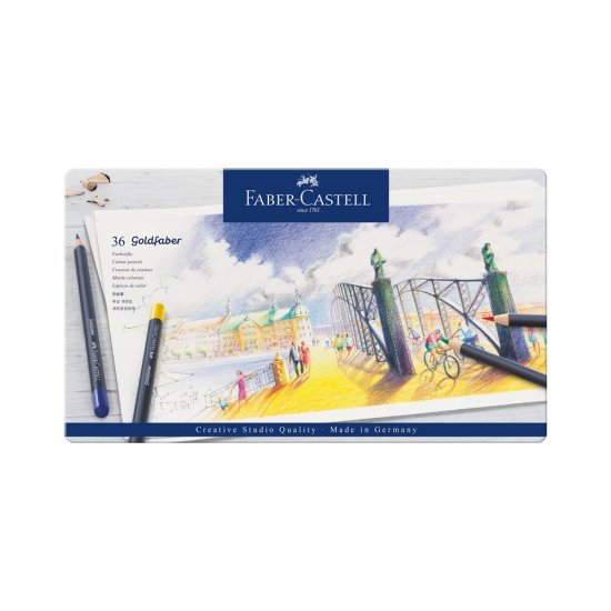 Цветные карандаши Faber-Castell goldfaber