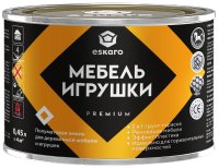 Краска для мебели и игрушек моющаяся Eskaro Toys & Furniture полуматовая цвет прозрачный база С 0.45 л