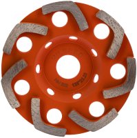 Чашка алмазная по бетону Hilberg Бумеранг HM302 125 мм