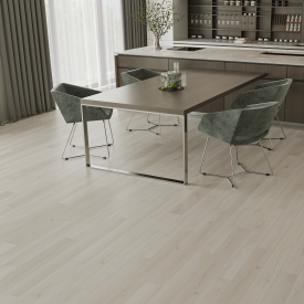 SPC плитка Дуб Блонде 34 класс L-фаска толщина с фаской 4 мм 1.525 м²