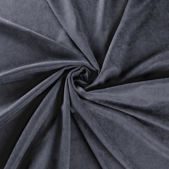 Штора на ленте со скрытыми петлями KREAFORTA Рим 200x310 см цвет темно-серый