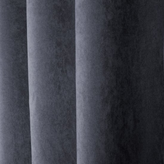 Штора на ленте со скрытыми петлями KREAFORTA Рим 200x310 см цвет темно-серый