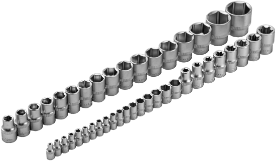 Набор ключ со сменными насадками MTX 135119 1/2, 1/4 дюйма, 108 шт.