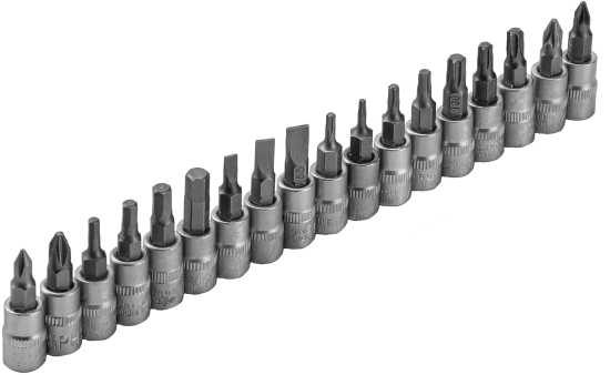 Набор ключ со сменными насадками MTX 135119 1/2, 1/4 дюйма, 108 шт.