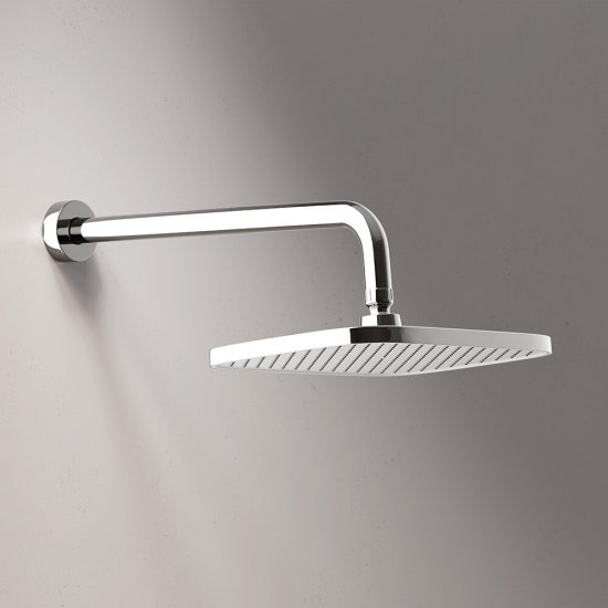 Душевая система Damixa Gala встраиваемая с верхним душем с лейкой со смесителем хром (953510000)