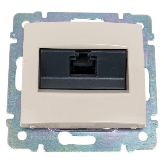 Компьютерная одноместная розетка Legrand DIY Valena