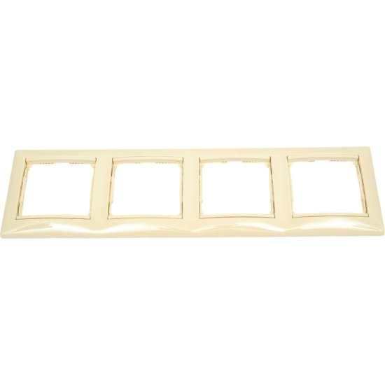 Горизонтальная четырехместная рамка Legrand DIY Valena