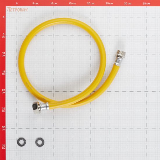 Шланг для газа ПВХ армированный Elka 3/4 НР(ш) х 3/4 ВР(г) 100 см желтый