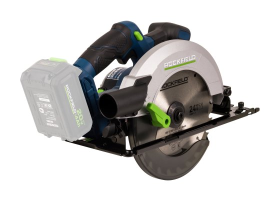 Пила циркулярная аккумуляторная Rockfield RF2310B, 20 В Li-ion без АКБ и ЗУ, 190 мм