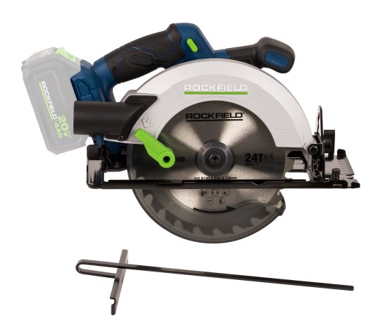 Пила циркулярная аккумуляторная Rockfield RF2310B, 20 В Li-ion без АКБ и ЗУ, 190 мм