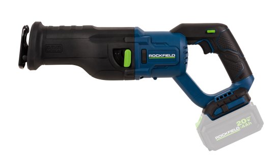 Пила сабельная аккумуляторная Rockfield RF2340B, 20 В Li-Ion, без АКБ и ЗУ