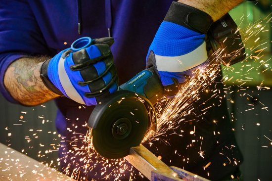 УШМ аккумуляторная бесщеточная Rockfield RF2204BK, 20 В Li-ion 4 Ач, 125 мм