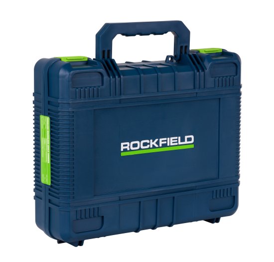 УШМ аккумуляторная бесщеточная Rockfield RF2204BK, 20 В Li-ion 4 Ач, 125 мм