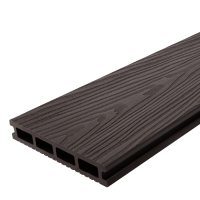 Террасная доска ДПК T-Decks цвет Венге 150x25x4000 мм двусторонняя вельвет/структура древесины 0.6 м²