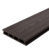 Террасная доска ДПК T-Decks цвет Венге 150x25x4000 мм двусторонняя вельвет/структура древесины 0.6 м²