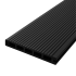 Террасная доска ДПК T-Decks цвет Графит 150x20x4000 мм двусторонняя вельвет/структура древесины 0.6 м²