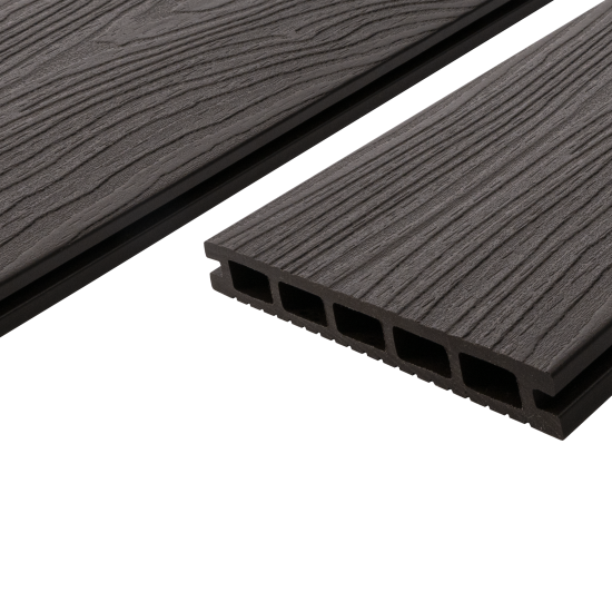 Террасная доска ДПК T-Decks цвет Венге 150x20x4000 мм двусторонняя вельвет/структура древесины 0.6 м²