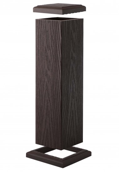 Крышка для столба T-Decks 125x125 мм венге