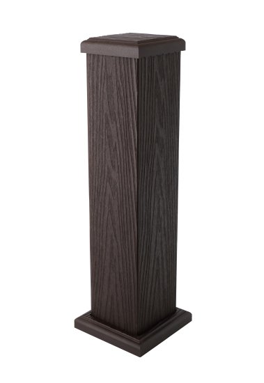 Столб T-Decks 100x100x3000 мм венге