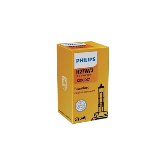 Автолампа PHILIPS H27W/2 PGJ13 HALOGEN 12V /1/10/200