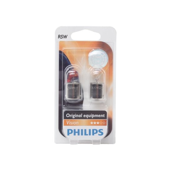 Автолампа PHILIPS R5W BA15s 12V /1/10
