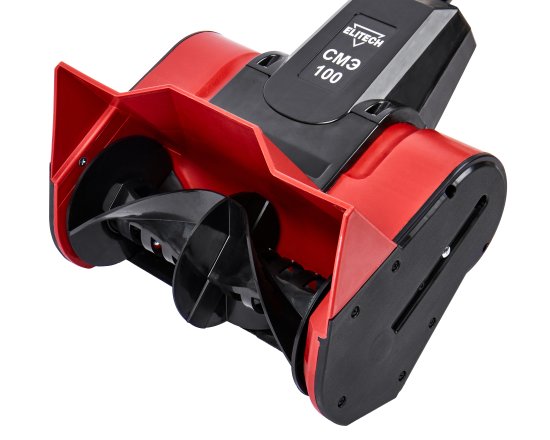 Снегоуборщик электрический Elitech СМЭ 100 26 см 1300 Вт