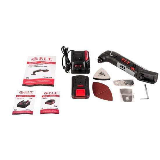 Реноватор аккумуляторный P.I.T. PMT20H-035A/1 20 В 2Ач Li-Ion 1 АКБ и ЗУ