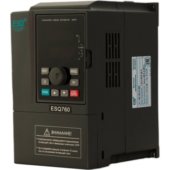 Частотный преобразователь ESQ 760-2S-0007